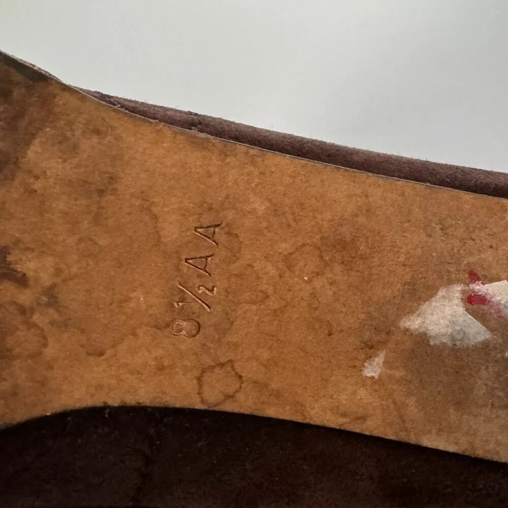 Escada Suede Brown Boots - Picture 8 of 12